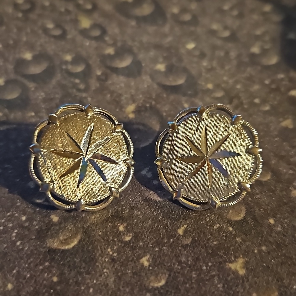 COPY - Vintage Silvertone Clip Earrings
